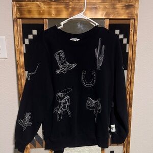 Wrangler Retro Black Sweatshirt